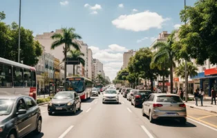 Qual é a distância entre Manaus e Porto Velho?