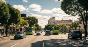 Qual é a distância entre Manaus e Santarém?