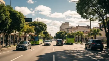 Qual é a distância entre Manaus e Santarém?